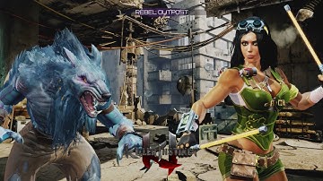 Killer Instinct: Sabrewulf Vs. Orchid | Very Hard Difficulty