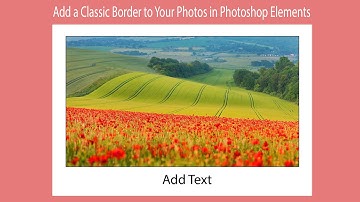 A Quick Technique to Add a Photo Border