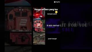 hayo siapa yang railfans pasti tau #fypシ #keretaapi #railfans