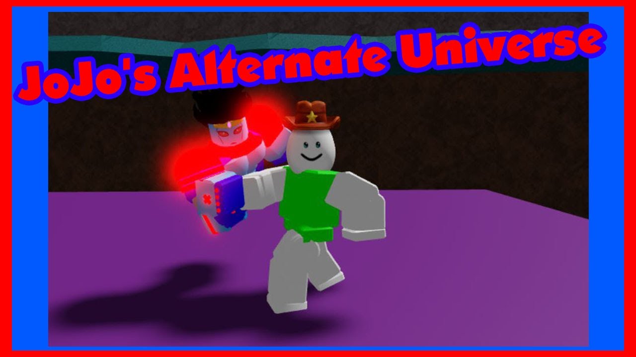 Jojo S Alternate Universe Custom Stand Youtube - jojo alternate universe roblox discord