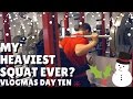 245lb Squat PR? | Vlogmas Day 10