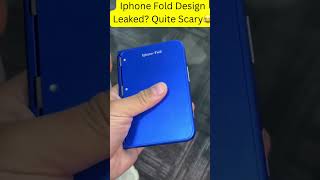 iPhone Fold Design Leaked—The Screen That Bleeds Pixels (Horror Edit)