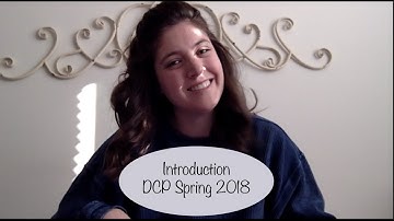Introduction // DCP Spring 2018