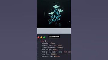 Programmer Flowers #coding #webdevelopment #codinglife #DeveloperLife #programming #shorts #CodeArt