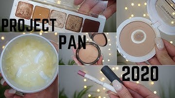 PROJECT PAN 2020 KICKOFF + MINDSET CHANGE ON USING UP MAKEUP
