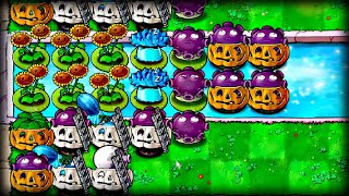 Easy Cobless in Survival Pool Endless | Plants Vs. Zombies | 6600+ Flags