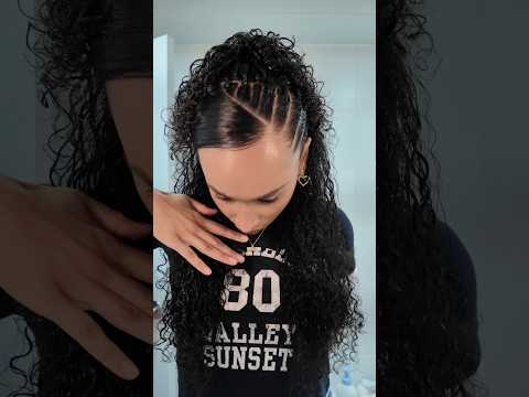 This held for over a week 😌 #curlyhairstyle #curlyhairtutorial #3chair
