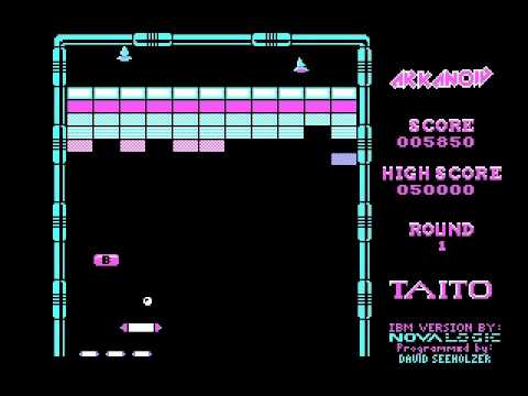 Arkanoid: Gameplay (MS-DOS) - YouTube