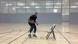 LEGACY BASKETBALL CHAIR TRAINING SERIES - HOW TO SIDE-STEP INTO JA JUMPSHOOT