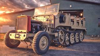 Renovation very rare SdKfz 6  with Maybach HL 54 engine