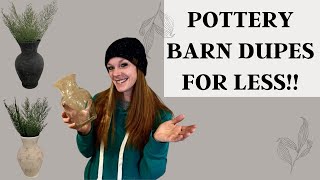 Pottery Barn Dupe || Crate & Barrel Dupe!