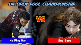 HIGHLIGHTS | Ko Ping Han vs Seo Seoa | 2024 UK Open #highlightbilliardstv #9ball #ukopen