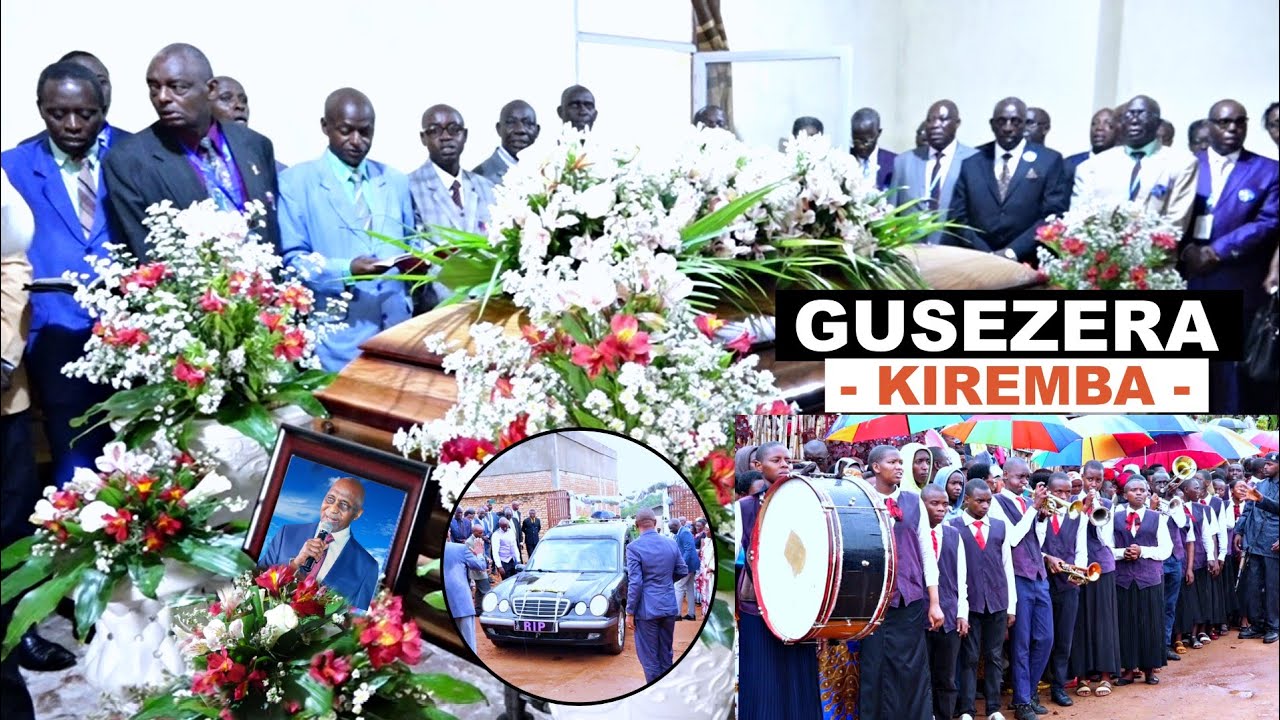 Ibirori vyo gusezera Umwungere NDIKUNKIKO Elie i Kiremba