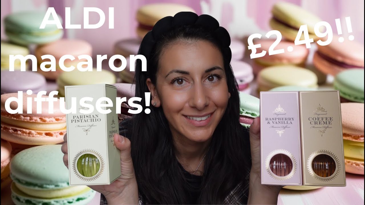 ALDI NEW IN MACARON DIFFUSERS!! THESE SMELL AMAZING.. - YouTube