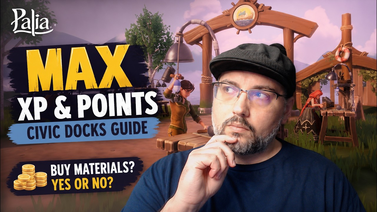 MAX Your Civic Project XP! 🛠️ Palia Docks Guide | Buy Materials & Farm Points FAST!