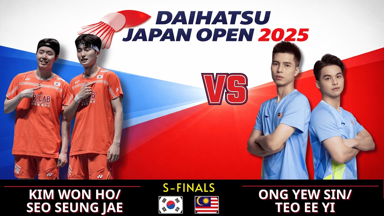 Seo Seung-jae/Kim Won-ho vs. Ong Yu-sin/Teo Yi-yi | 2025 Japan