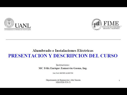 FIME - ALUMBRADO E INST. ELECTRICAS