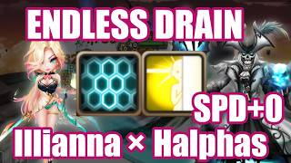 Endless Auto Drain - The Combo Of Illiana Speed 0 Harphas Debutsummoners War Rta