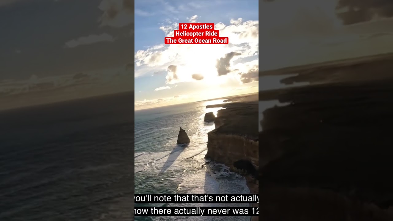 12 Apostles Helicopter Ride The Great Ocean Road Trip