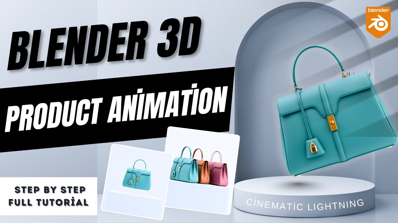 Blender 3D Product Animation Tutorial in Hindi | Cinematic Lighting & Rendering | 3D ची पाठशाळा