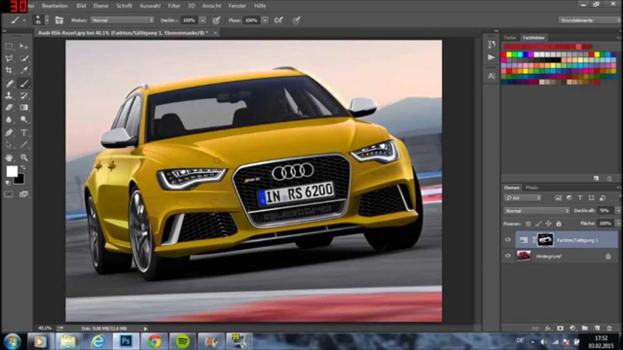 Photoshop Auto Farbe Andern Ohne Ebene Schnell Youtube
