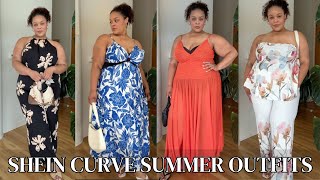 SHEIN CURVE TRY ON HAUL + REVIEW *HONEST REVIEW* SIZE 3XL / 4XL | FOR THE CURVY GIRLS!