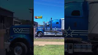 Watch This Massive Australian Road Train Make An Insane Turn! 🚛🔥