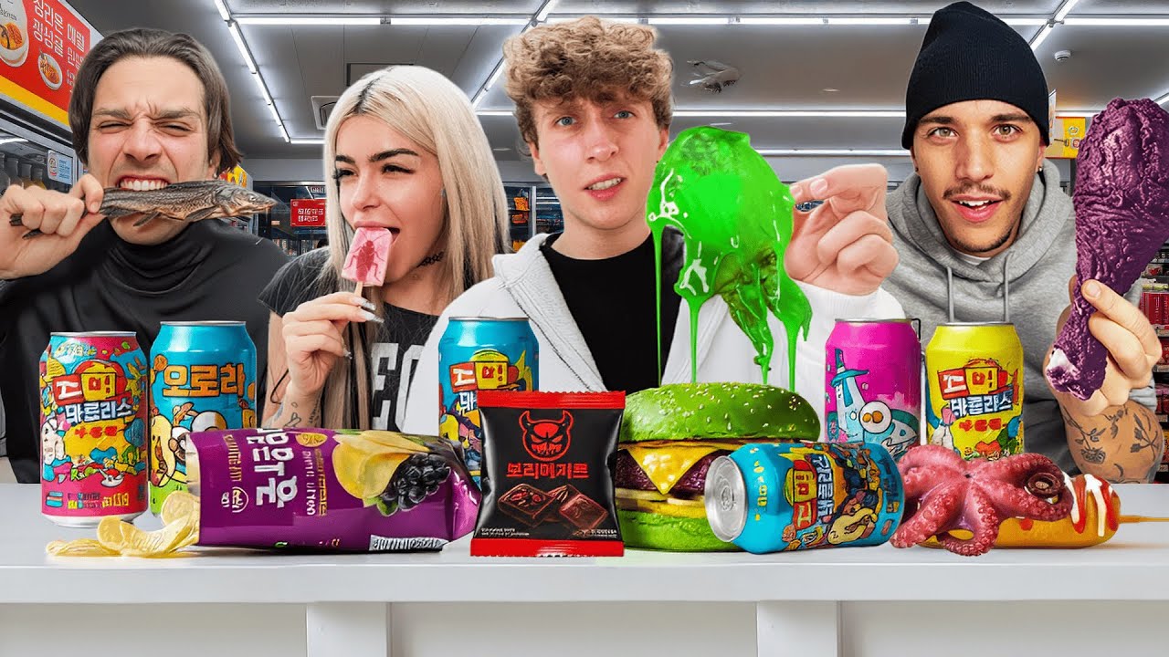 Proviamo degli assurdi Snack Coreani