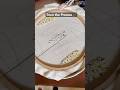 Embroidery HairClip Tutorial #embroidery #handembroidery #handmade #threadart #shortsviral #ytshorts