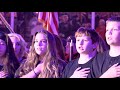 Westview Middle School sings the Star Spangled Banner
