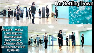 I'm Getting Down (Improver) Line Dance [Demo & Count]