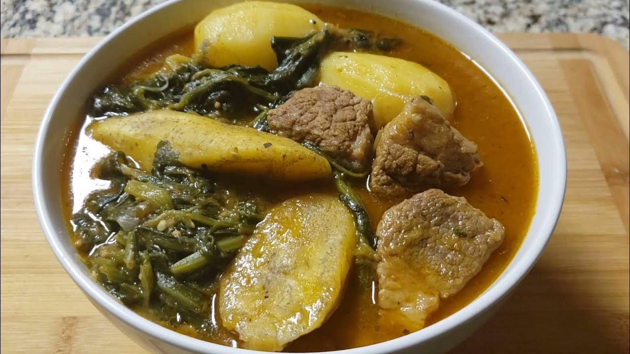 Gastronomie Gabonaise - Bouillon de viande de boeuf (avec os