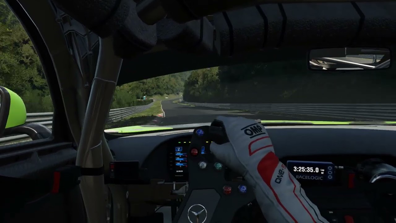 Assetto Corsa Evo | Mercedes AMG GT2 | Nürburgring Nordschleife | Logitech G29 Quick Lap