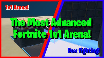 The Most Advanced 1v1 Map in Fortnite! [1v1s & Box-fighting] [3-way Teleport System]