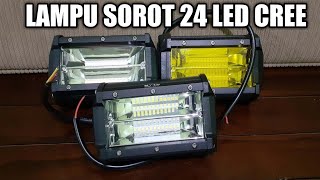 LAMPU TEMBAK 2021 keren banget bisa 12v - 80vdc. Variasi lampu LED motor dan mobil