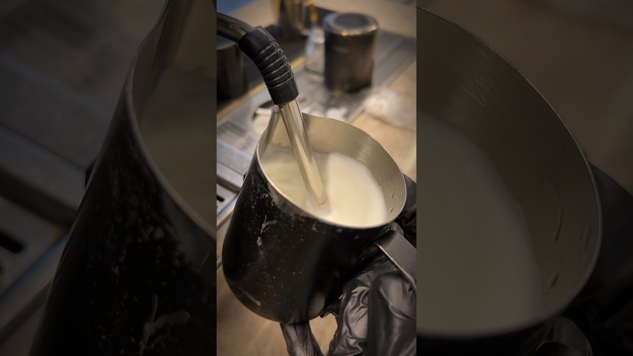 How To Steam Milk For Latte Art 