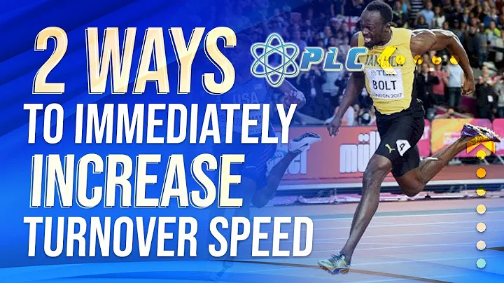 2 Ways To Immediately Increase Turnover Speed | How To Run Faster
