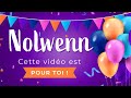 Joyeux anniversaire Nolwenn !