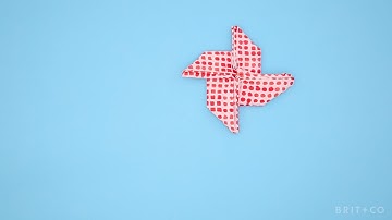 How to DIY a Pinwheel Napkin Fold