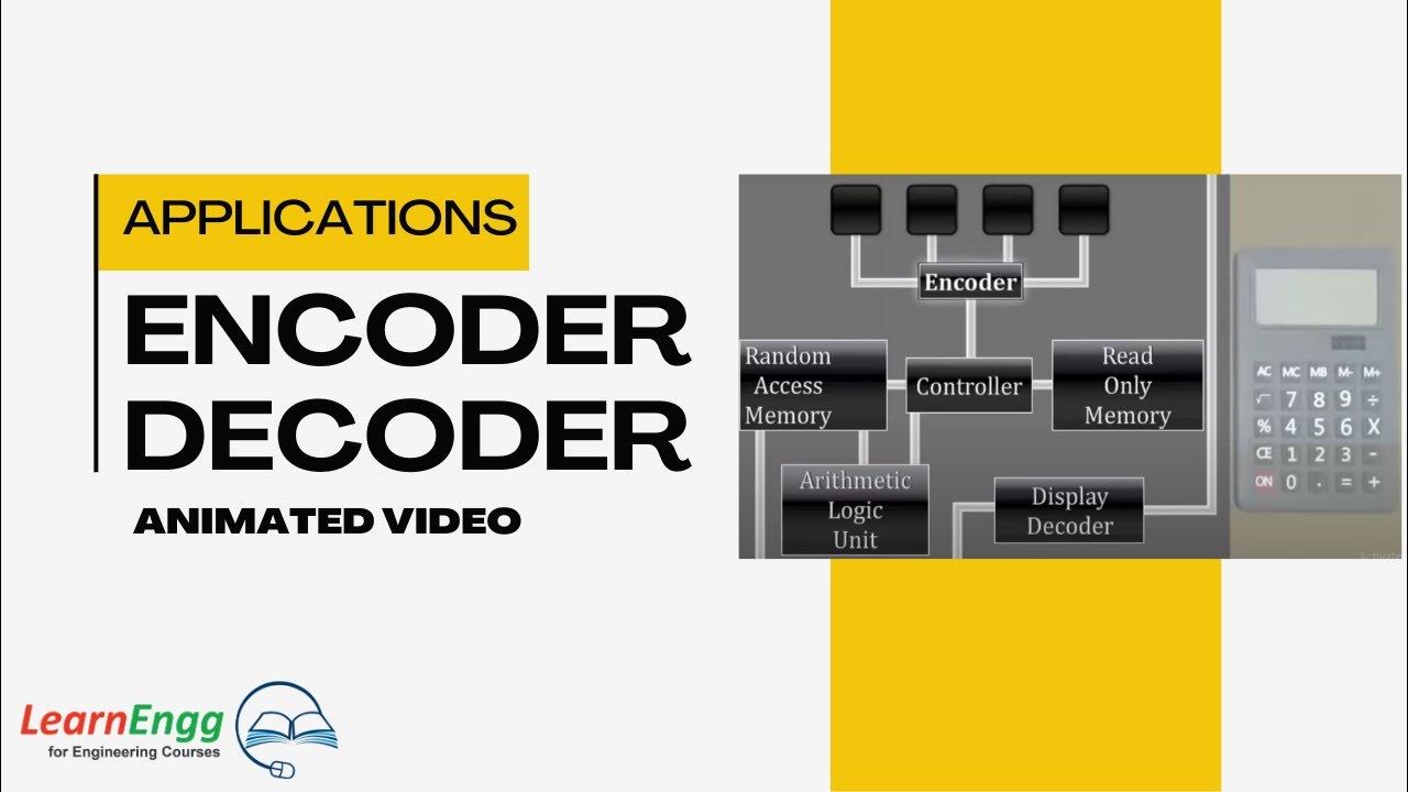 Application of Encoder and Decoder - YouTube