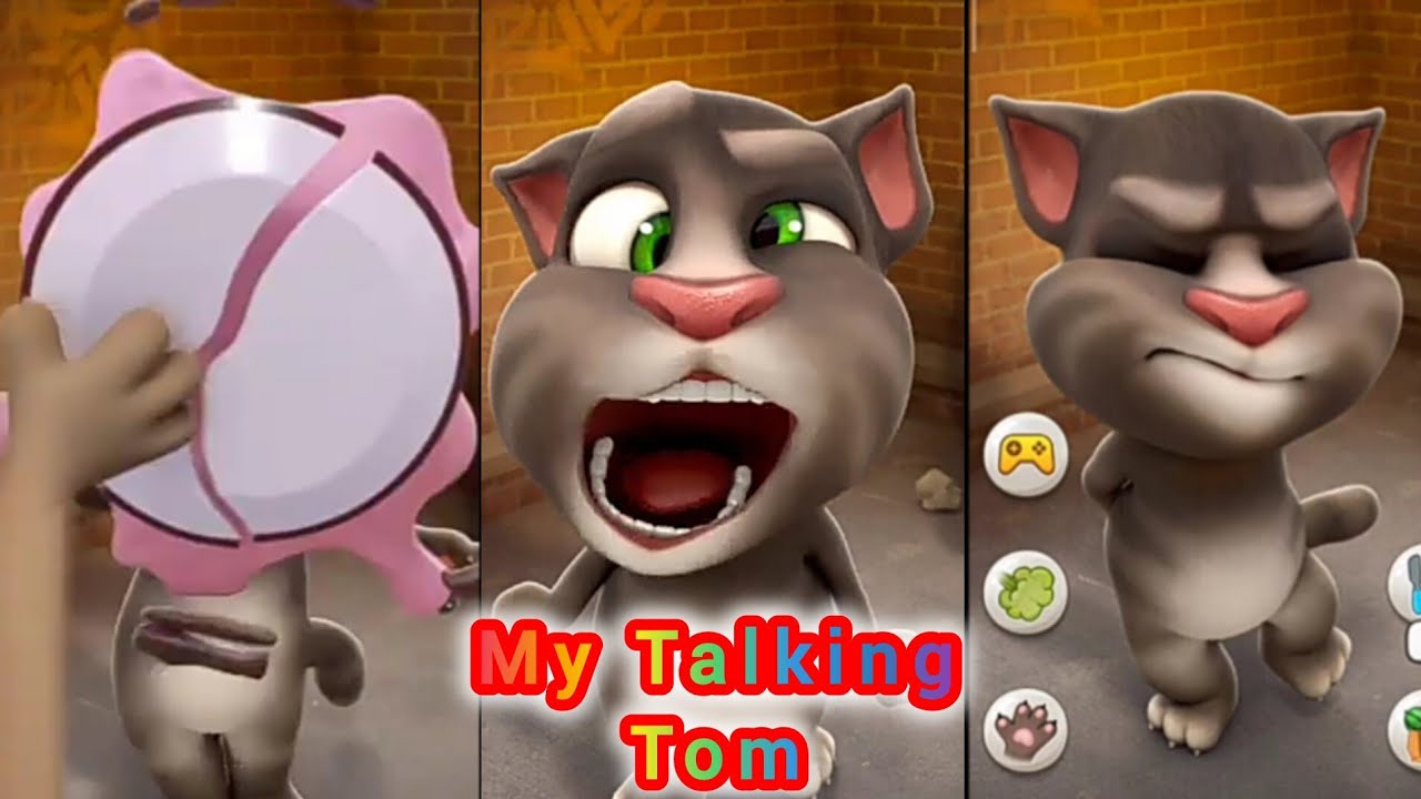 Tom Rtx Talking tom full game play enjoy/ cartoon / talking tom 😂😂🤣😅#vairal ...