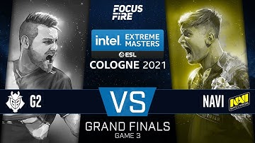 G2 Esports vs Natus Vincere | IEM Cologne GRAND FINALS | Game 3 - Nuke