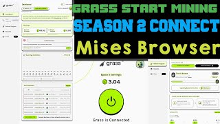 Grass App Mining Start Season 2 AirDrop New Update Convert  Device Earning Point 2025