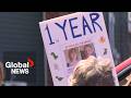 “We need more answers”: Rally for N.S. missing kids 1 year after disappearance