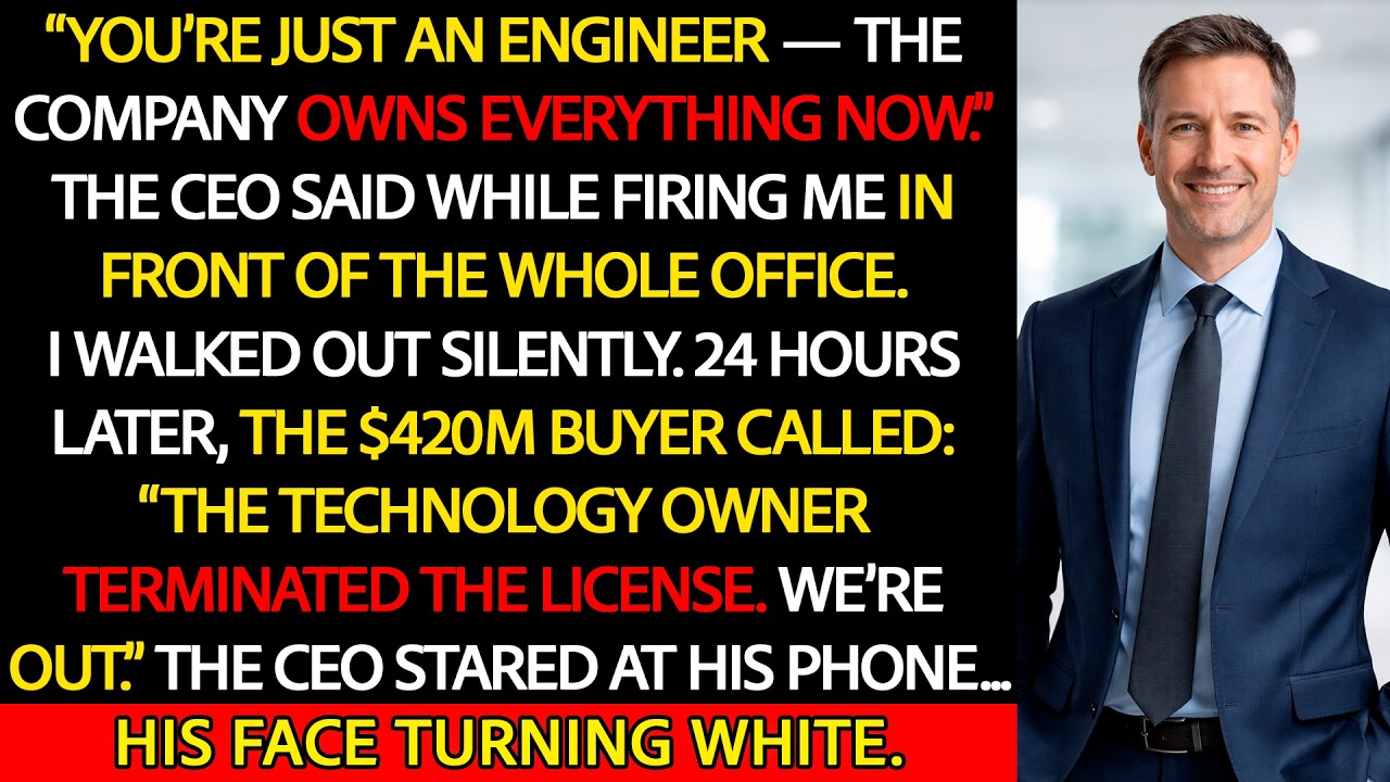 CEO Said “You’re Fired!” — I Killed His $420M Deal