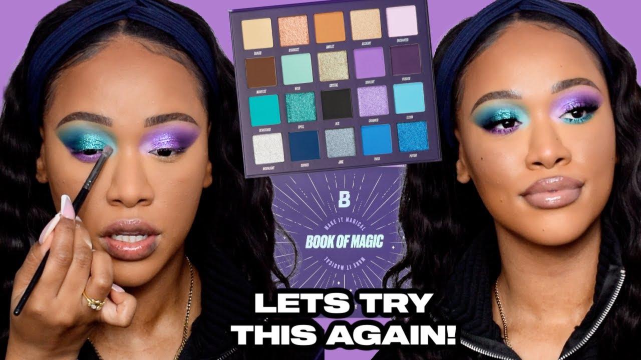 LETS TRY THIS AGAIN...BEAUTY BAY MAGIC BOOK PALETTE, FULL FACE GRWM!