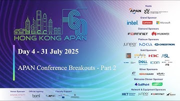 APAN60: APAN Conference Breakouts - Part 2
