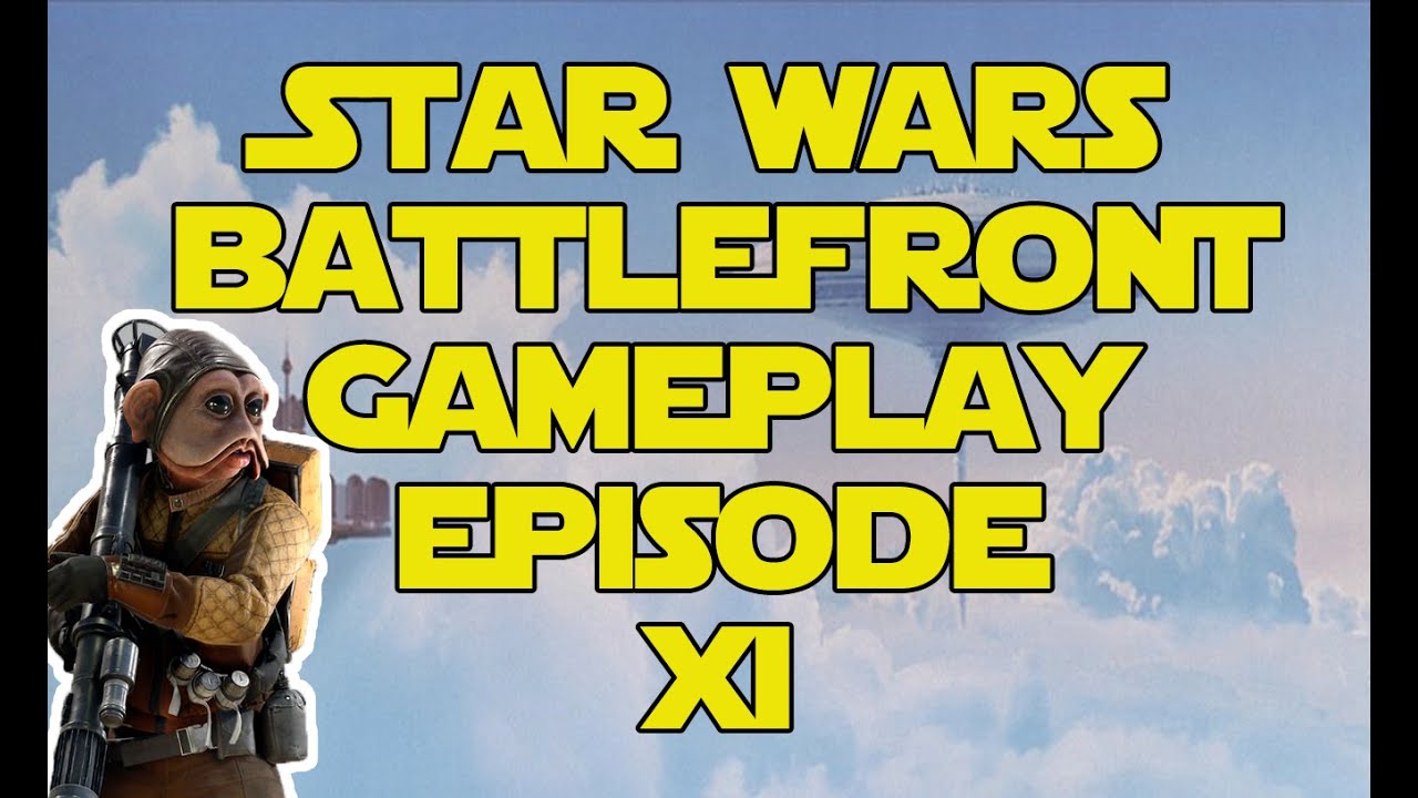 Star Wars Battlefront Gameplay Episode XI Using Escape Artist Trait