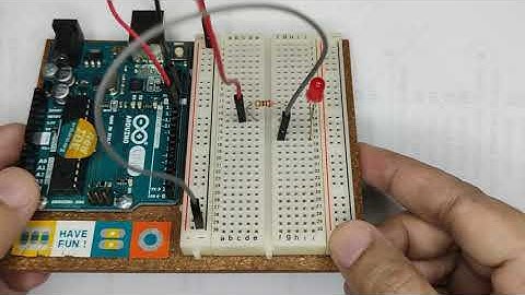 EASY-HOW-TO Blinking the LED Using the Arduino Uno Tutorial