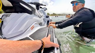 Riding Jet Skis in Puerto Rico! | Luquillo Beach